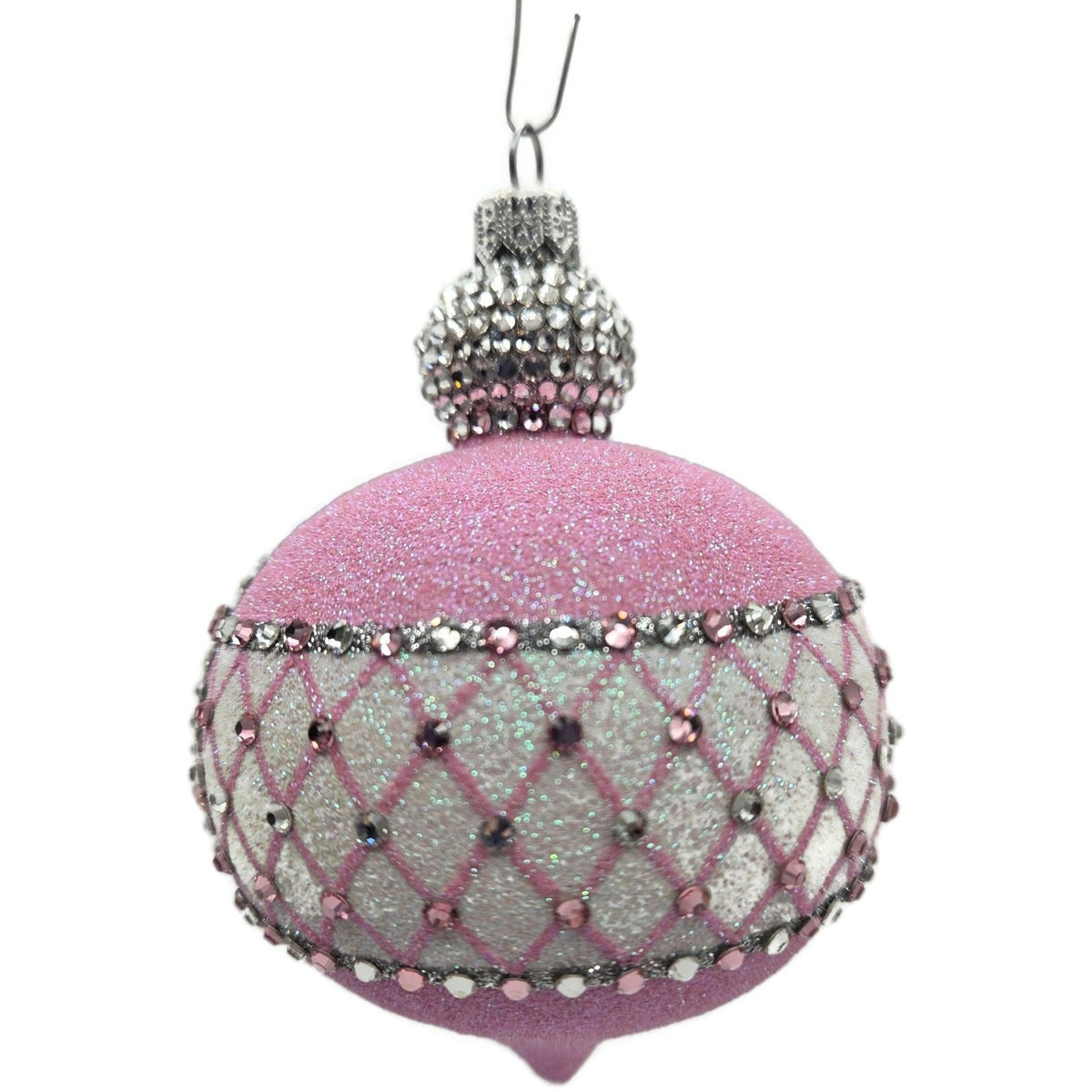 Patricia Breen Anniversary Reflector Pink Chameleon Christmas Ornament CATZ 388813