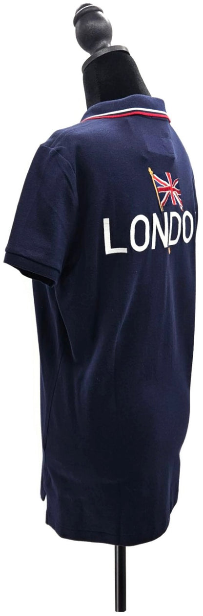 Ralph Lauren US Olympic 2012 Polo Shirt Official Outfitter Blue Womens Large NWT3