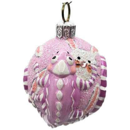 Patricia Breen For James Twice Bunnies Chameleon Easter Christmas Ornament 25813