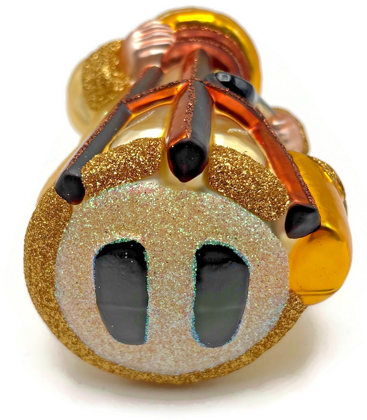 Patricia Breen 2000 Beeskeeping Santa SHC Gold Bee Spring Ornament 20059