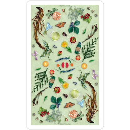 The Herbcrafters Tarot Deck 78 Cards with Guidebook Herbal Plant Spirit Magic10