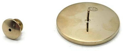 CHANEL 31 Rue Cambon Paris CC Enamel Brooch Pin Blue Red Gold B17 C4