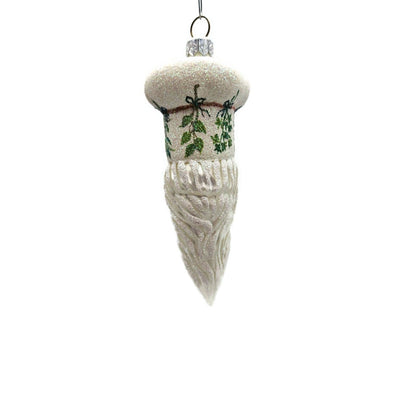 Patricia Breen Bon Appetite Herbs Santa Chef Head Leaves Christmas Ornament 22146