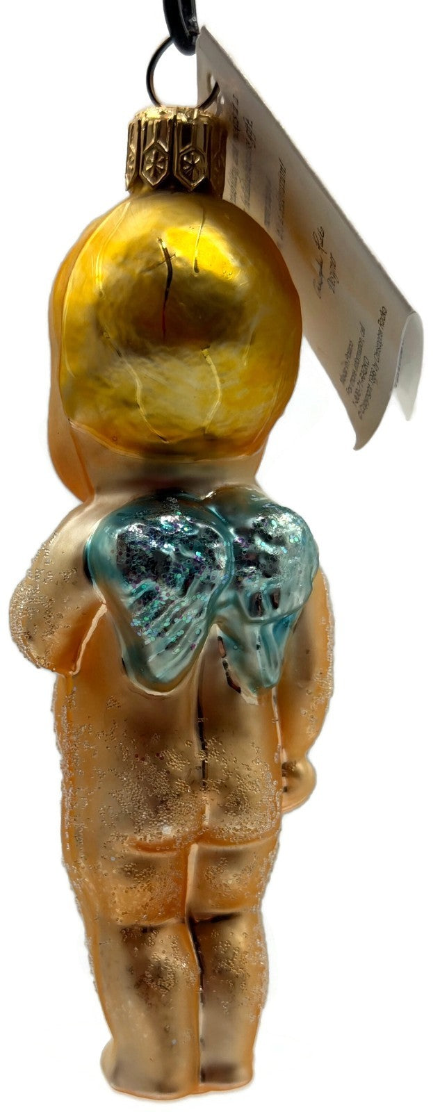 Christopher Radko Babykins Gold Kewpie Cherub Christmas Tree Ornament 97-451-06