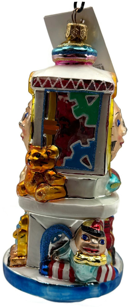 Christopher Radko Fao Schwarz Clock Tower Christmas Ornament 4052/5000 98-FAO-0116