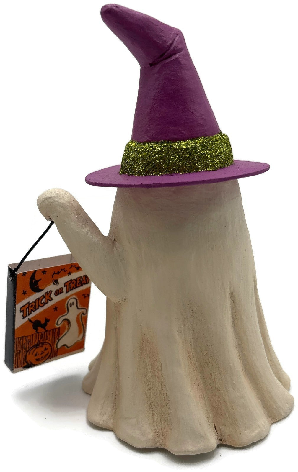 Bethany Lowe Halloween Witchy Ghost With Treat Bag TF3241 Hand Painted5