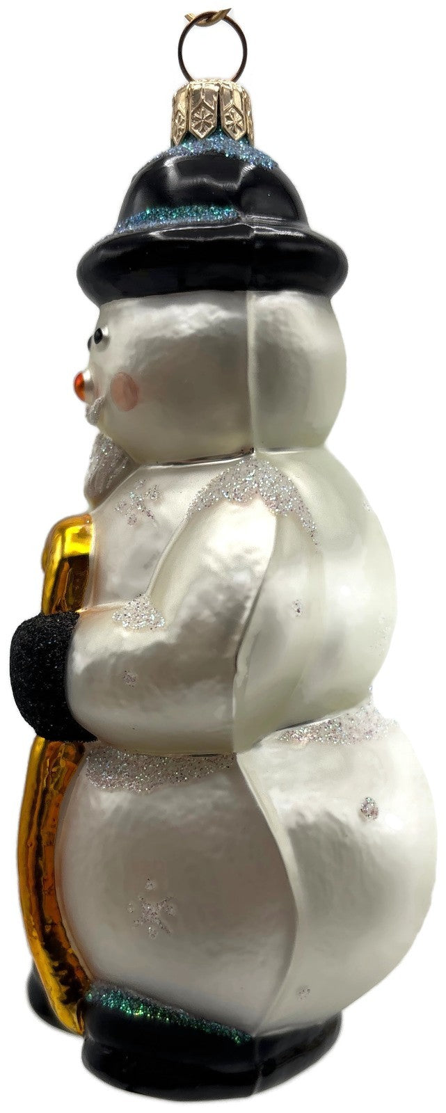 Patricia Breen Professor Mercury Snowman Christmas Ornament Neiman Marcus 99232