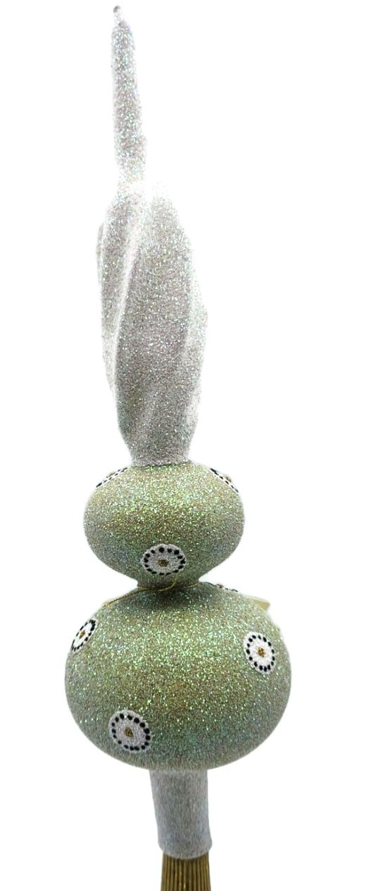 Patricia Breen Miniature Pastel Finial Green Spring Christmas Tree Topper 9900PB8