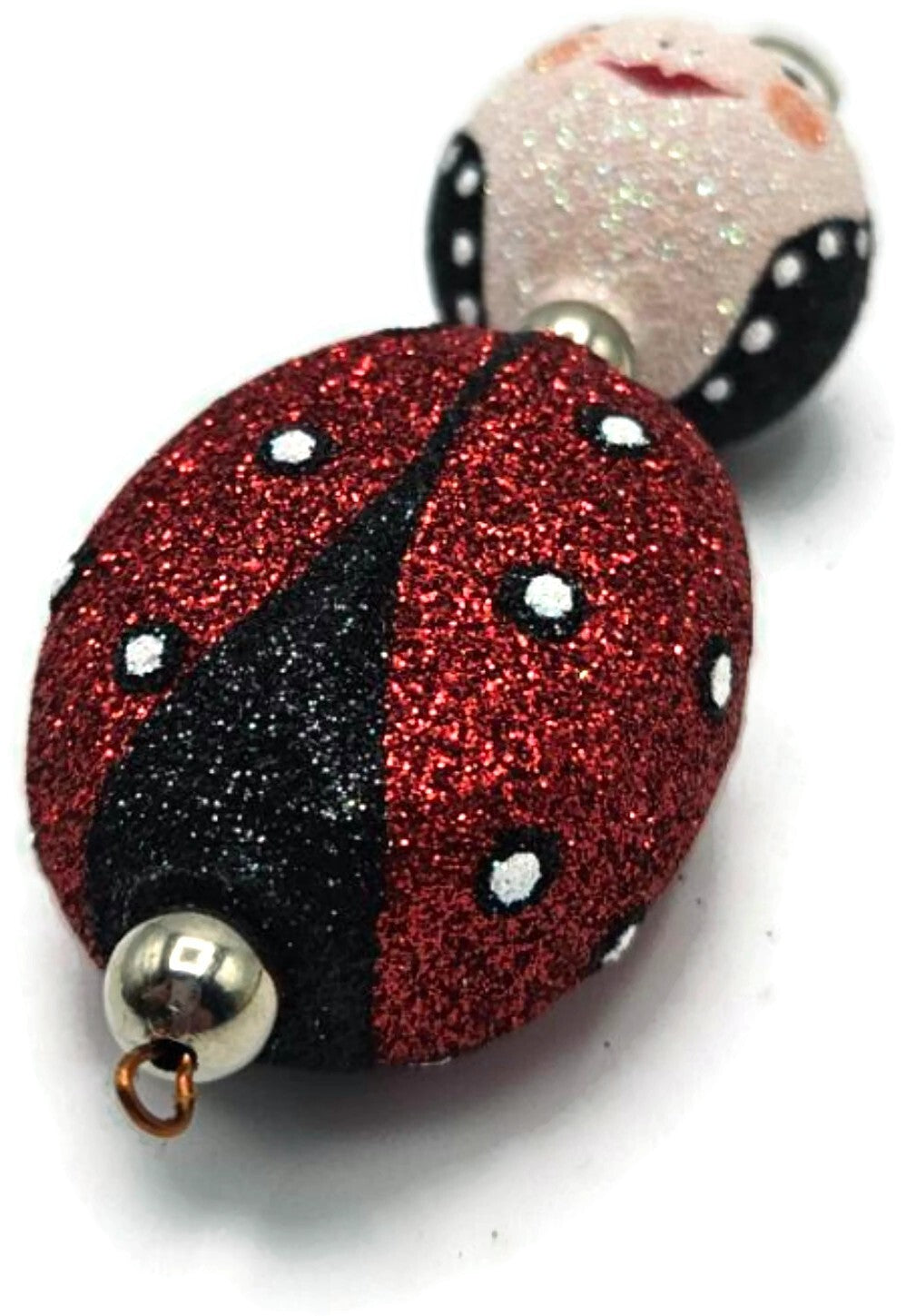 Patricia Breen Kinley Kinetics Lady Connie Bug Red Spring Holiday Ornament 23646