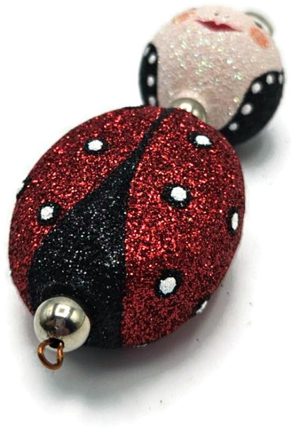 Patricia Breen Kinley Kinetics Lady Connie Bug Red Spring Holiday Ornament 23646