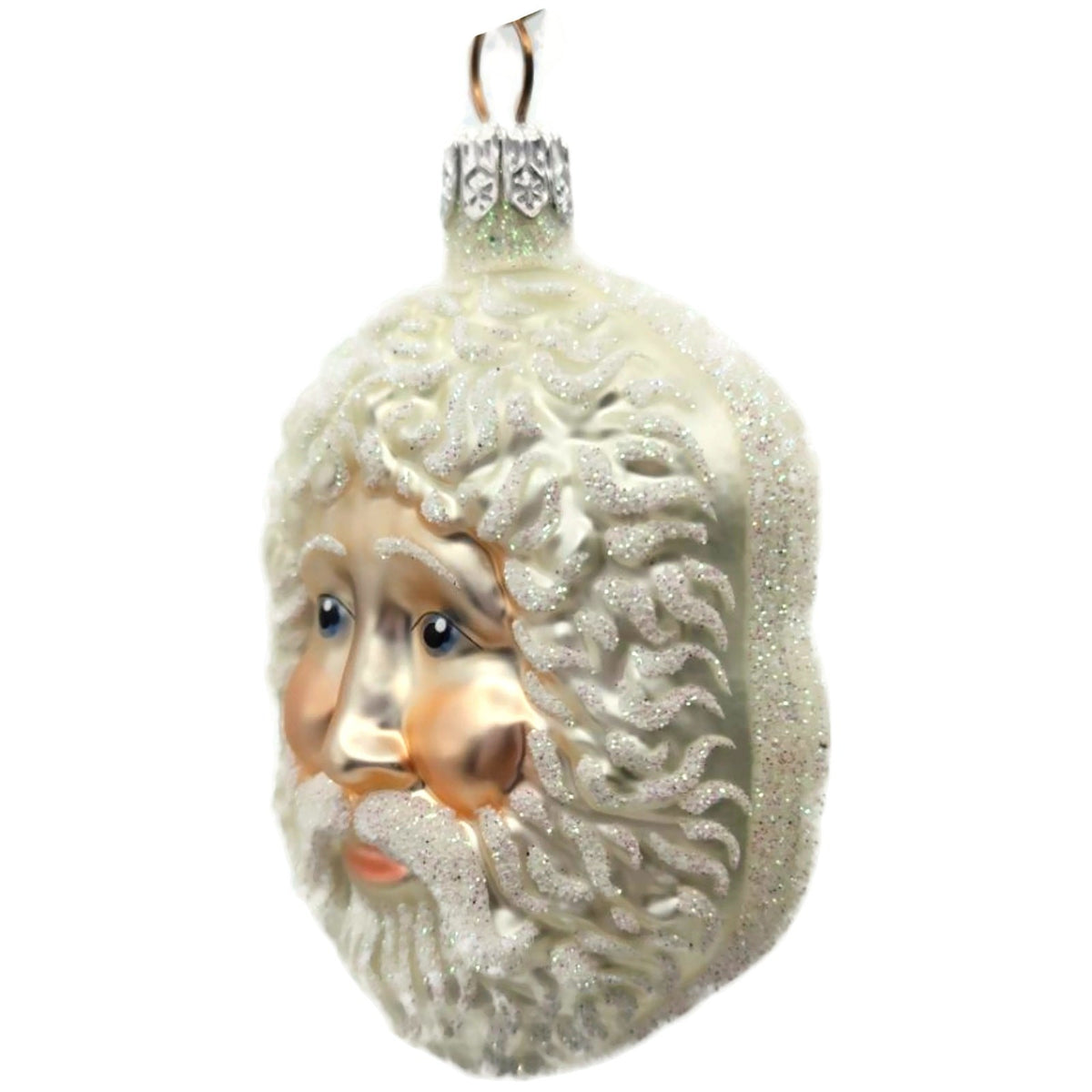 Patricia Breen Sand Dollar Santa Head Pearl Ver 4 Summer Nautical Ornament 99278
