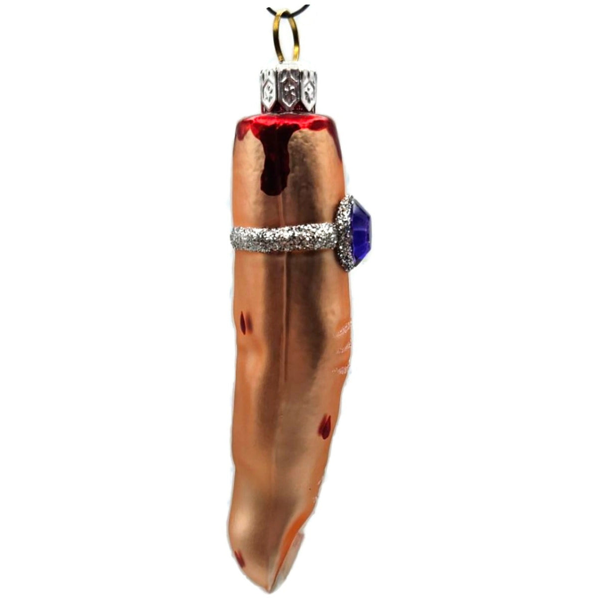 Patricia Breen Halloween Lady Finger French Manicure Christmas Ornament 25194