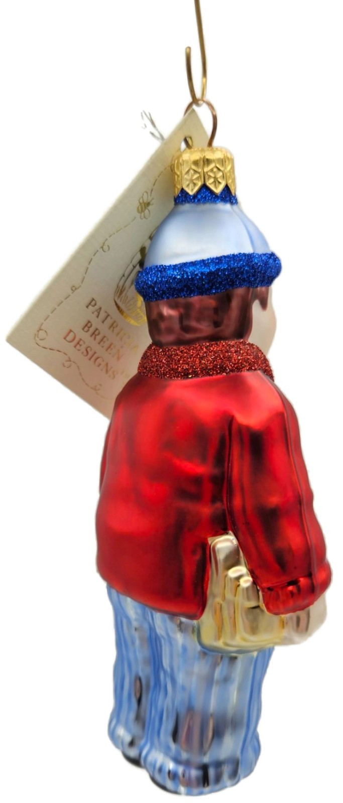 Patricia Breen Henrys First Day Of School Red Signed Christmas Ornament 97198