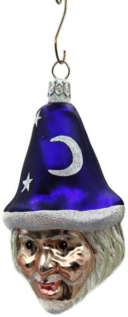 Patricia Breen Witch Hazel Wizard Purple Moon Halloween Christmas Ornament 98474