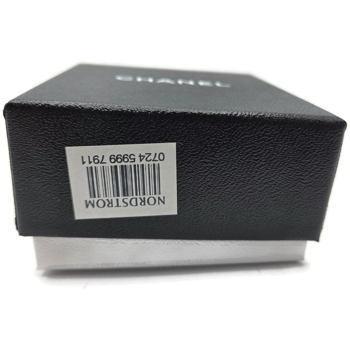 CHANEL 13PCamellia CC Flower Ring Black Enamel Crystal Ruthenium EU 54 US 7 Box11
