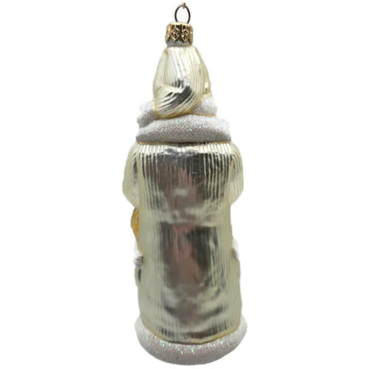 Patricia Breen Easter Santa Pearl Bunny Egg Basket Spring Holiday Ornament 99103