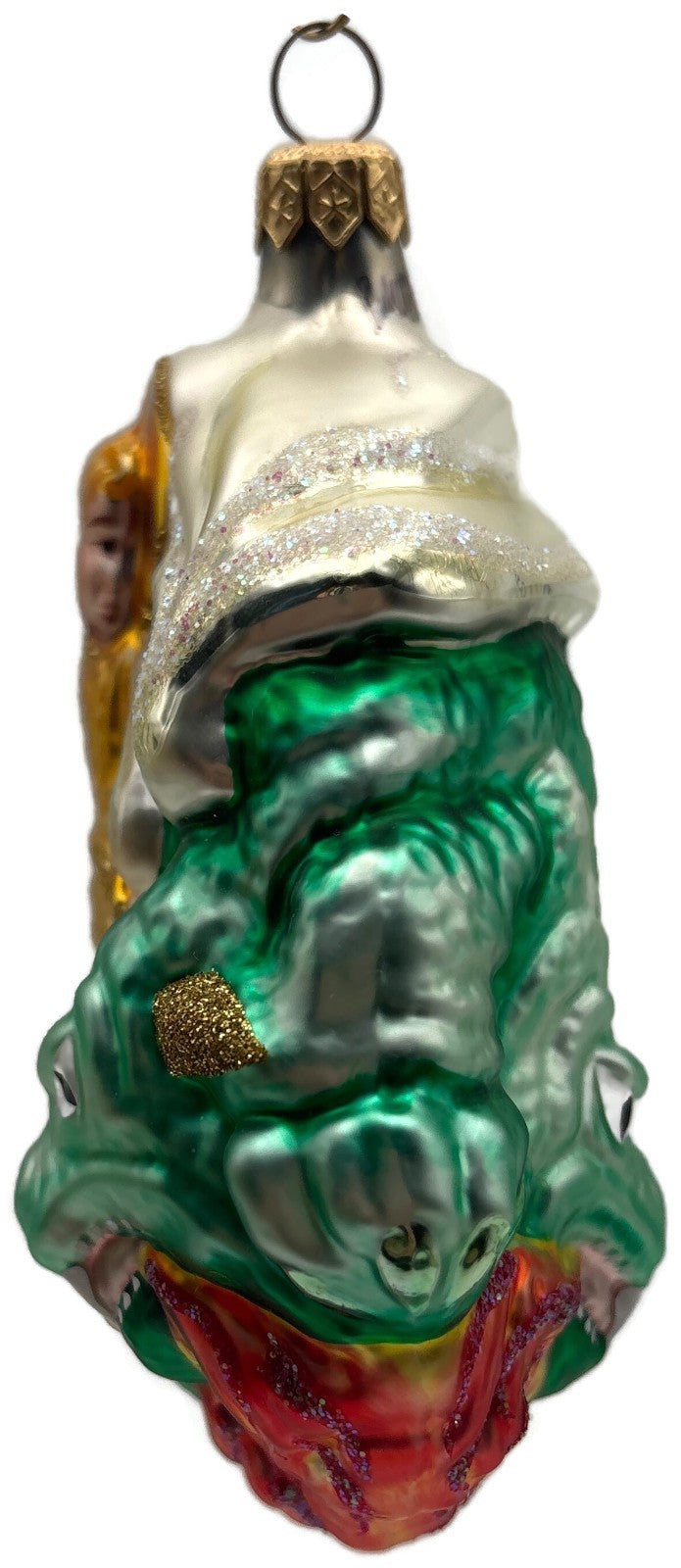 Patricia Breen St George and the Dragon Blonde Fine Art Christmas Ornament 95466
