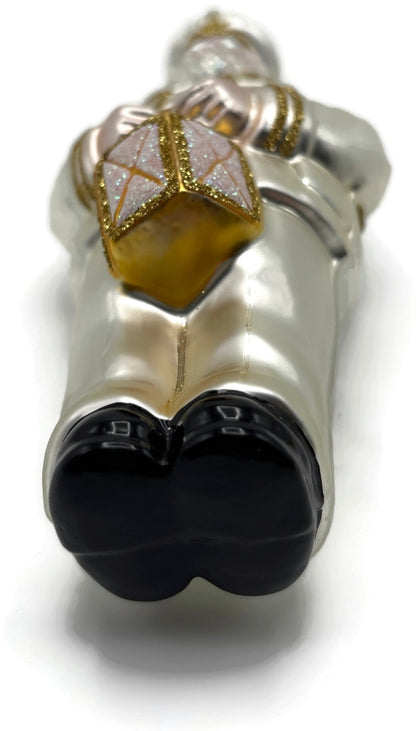 Patricia Breen Lighthouse Keeper Pearl Nautical Glass Christmas Ornament 9700MIL8