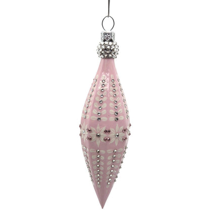 Patricia Breen Miniature Vesica Piscus Pink Christmas Ornament CATZ Rare 34311