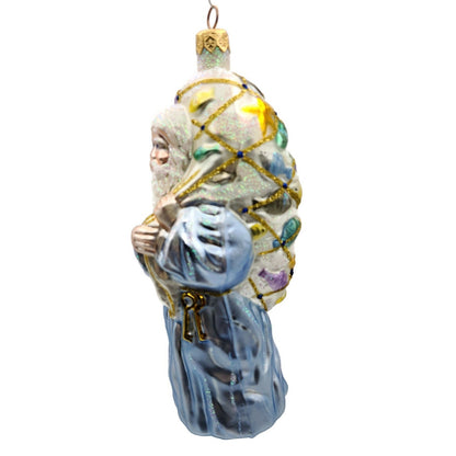 Patricia Breen Saint Peter Fisher of Men Blue Santa Christmas Ornament 97393