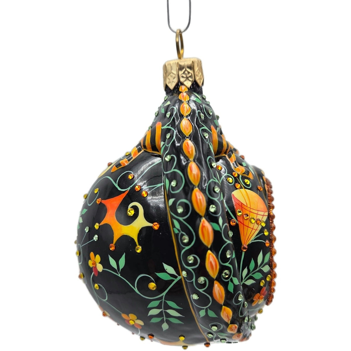 Patricia Breen Happy Holidays Hamish Chameleon Reflector Christmas Ornament 31639