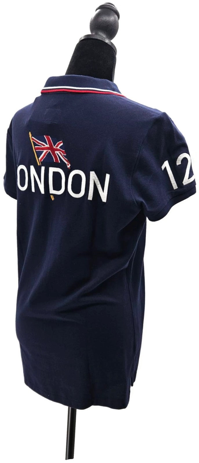 Ralph Lauren US Olympic 2012 Polo Shirt Official Outfitter Blue Womens Large NWT5