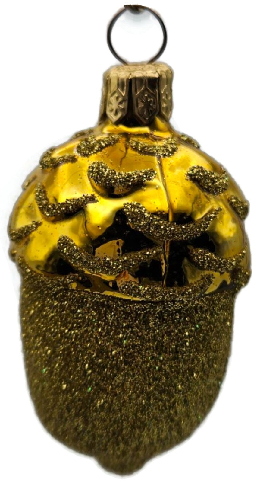 Patricia Breen Walk in the Woods Acorn Gold Fall Christmas Tree Ornament 96512