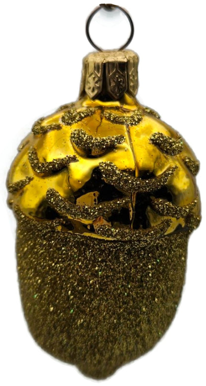 Patricia Breen Walk in the Woods Acorn Gold Fall Christmas Tree Ornament 96512