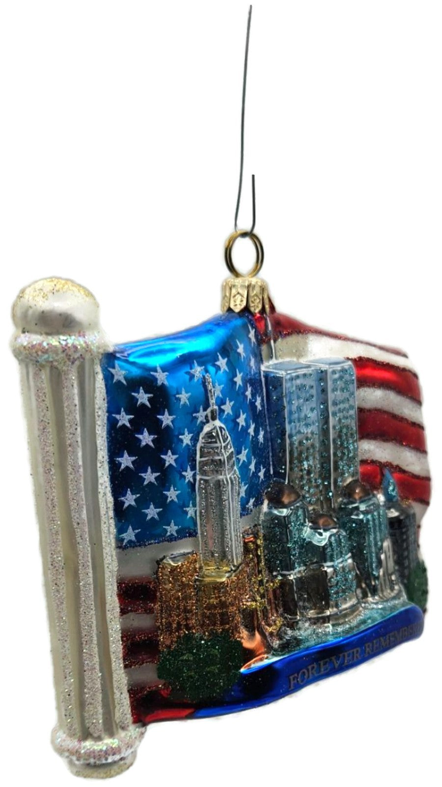 Polonaise By Komozja Kurt S. Adler Forever Remembered Patriotic Ornament AP 14959