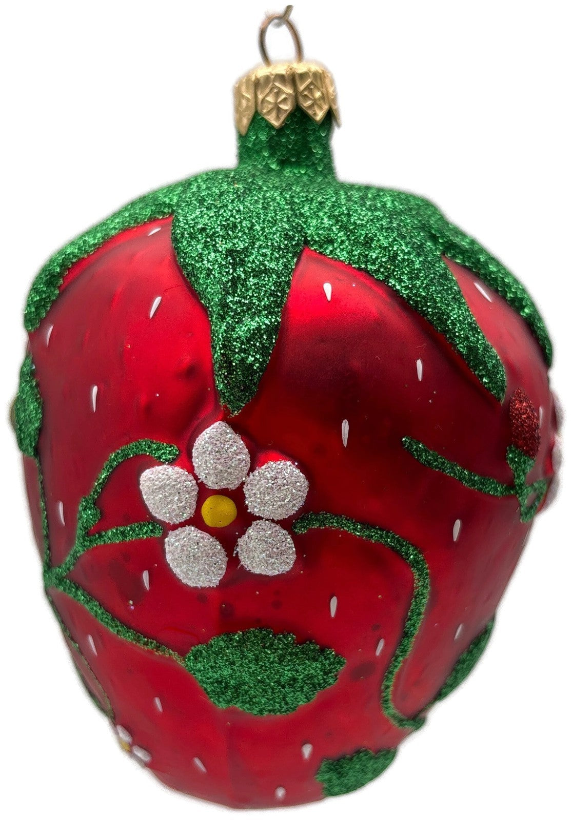 Patricia Breen Grande Strawberry Bees Fruit Red Spring Christmas Ornament 9800NM1