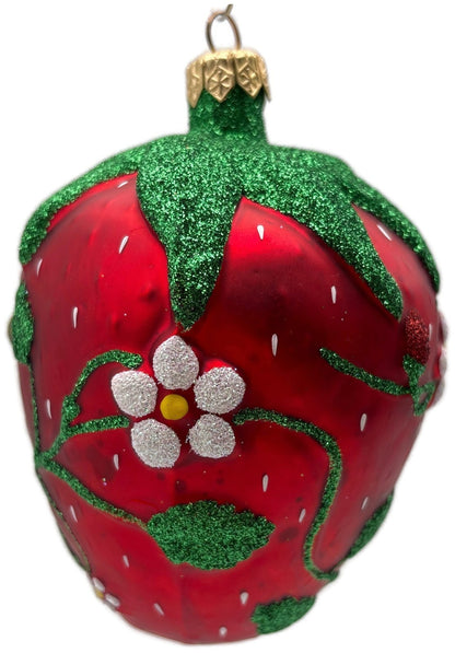 Patricia Breen Grande Strawberry Bees Fruit Red Spring Christmas Ornament 9800NM1