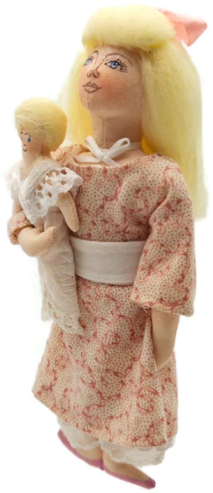 Gladys Boalt Clara Stahlbaum Nutcracker Doll Handmade Christmas Ornament USA7