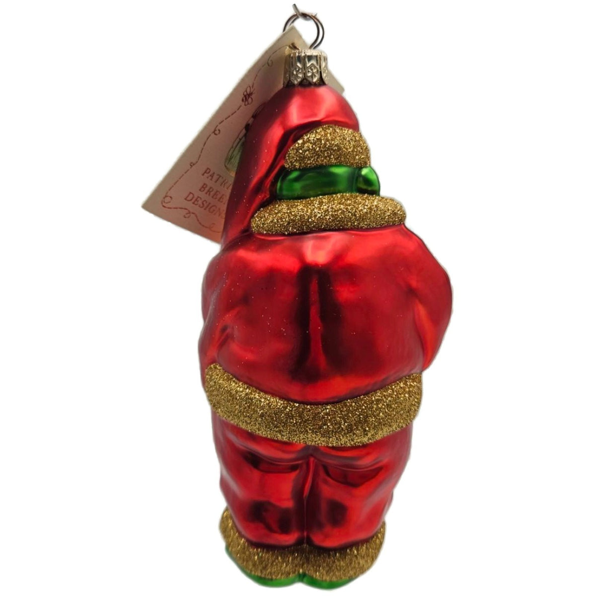 Patricia Breen Mmmonster Delivery Orange Glass Halloween Christmas Ornament 99194