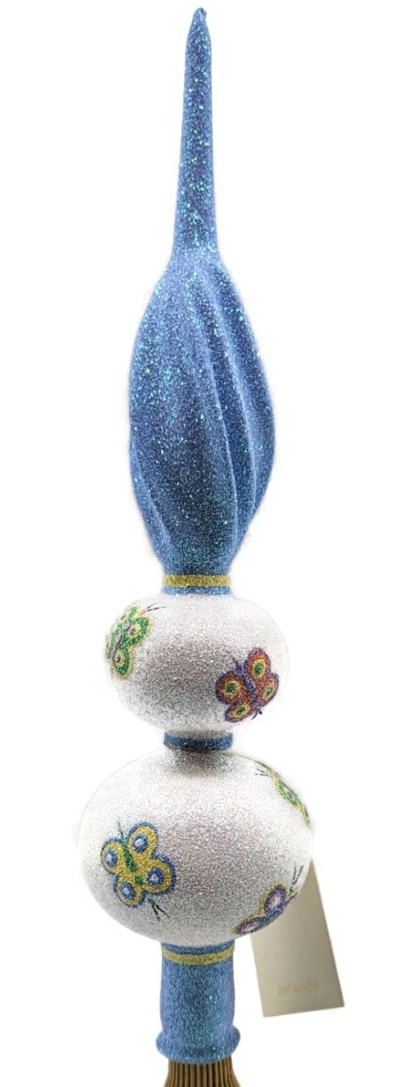 Patricia Breen Miniature Butterfly Finial Spring Christmas Tree Topper 9900WA4