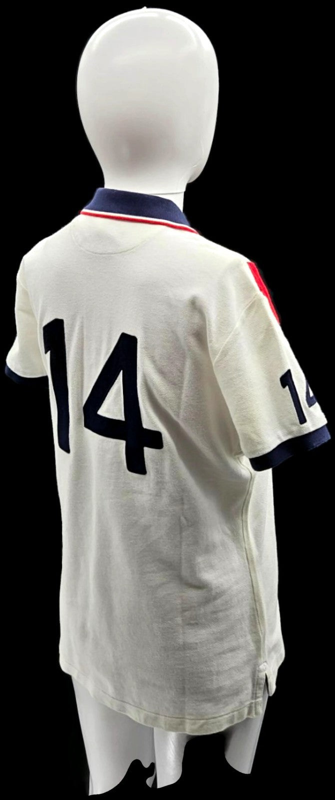Polo Ralph Lauren The Skinny Polo USA Crest Big Pony Sash #14 Women's L5