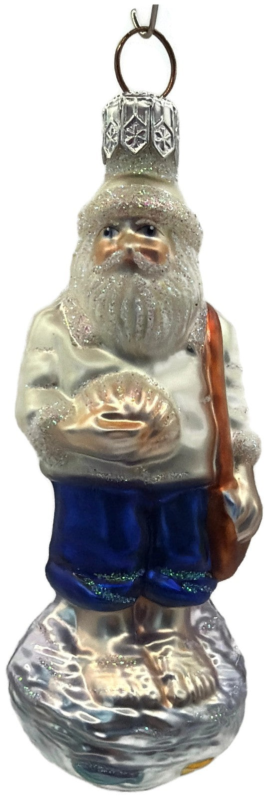 Patricia Breen Cape Cod Nichols Aquatic Santa Summer Christmas Ornament 20060