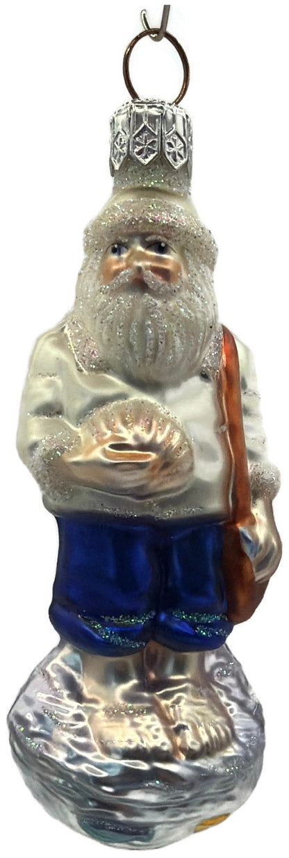 Patricia Breen Cape Cod Nichols Aquatic Santa Summer Christmas Ornament 20060