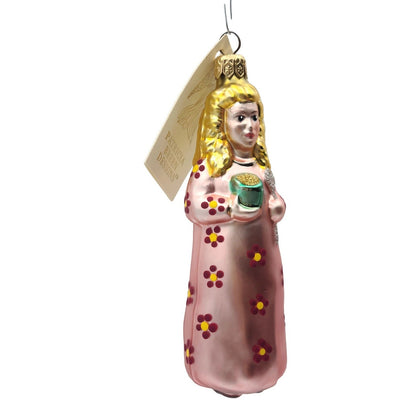 Patricia Breen Goldilocks Porridge Red Roses Christmas Holiday Ornament 96182
