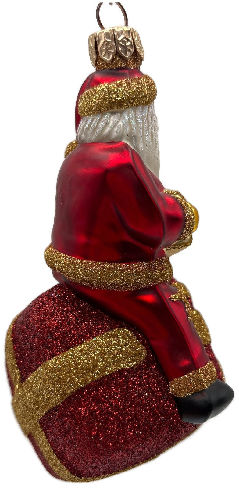 Patricia Breen For You Henry Red Gold Santa Claus Gift Christmas Ornament 20133