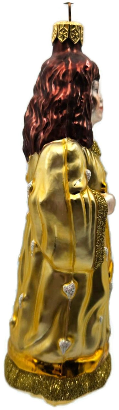 Patricia Breen Saint Appolonia Gold Glass Dentist Patron Christmas Ornament 97354