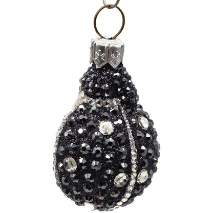 Patricia Breen Ladybug Noel Black Jeweled Polka Dots Christmas Ornament 25273