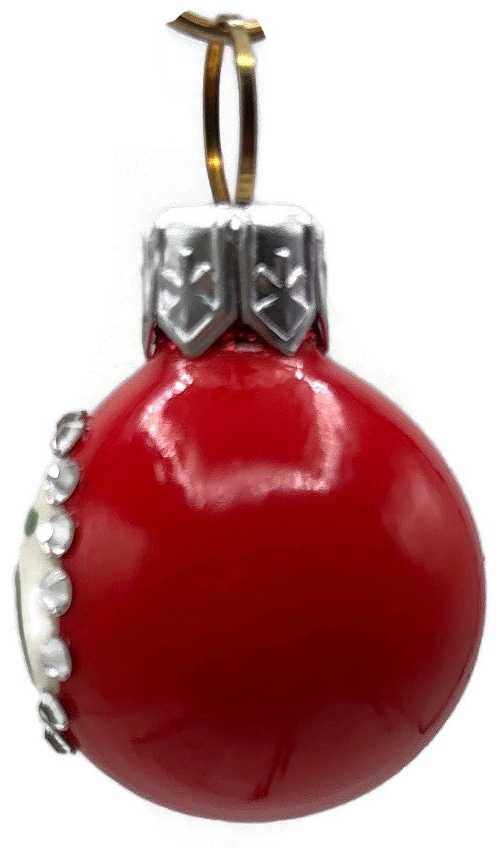 Patricia Breen Anniversary Ball 15 Red Micro Mini Christmas Ornament HCB 28766