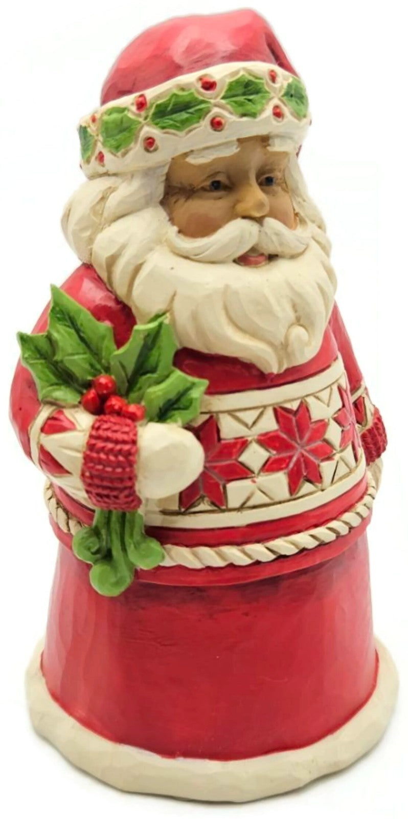 Jim Shore Holly Berry Noel Nordic Noel Santa Figurine NIB 60170477