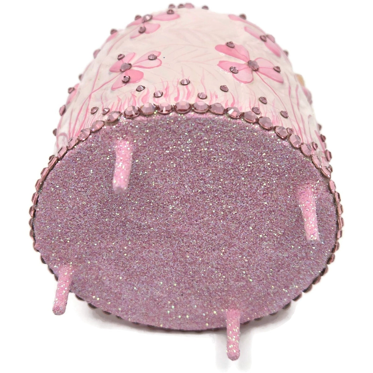 Patricia Breen Castle Caldwell Pink Bees Flower Spring Christmas Ornament 310812