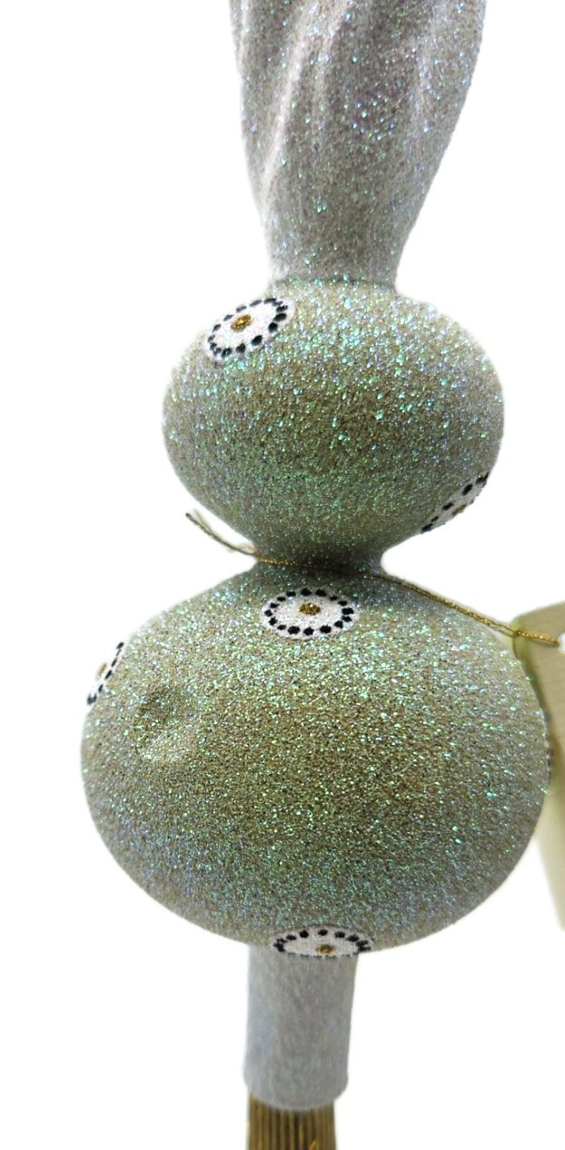 Patricia Breen Miniature Pastel Finial Green Spring Christmas Tree Topper 9900PB3