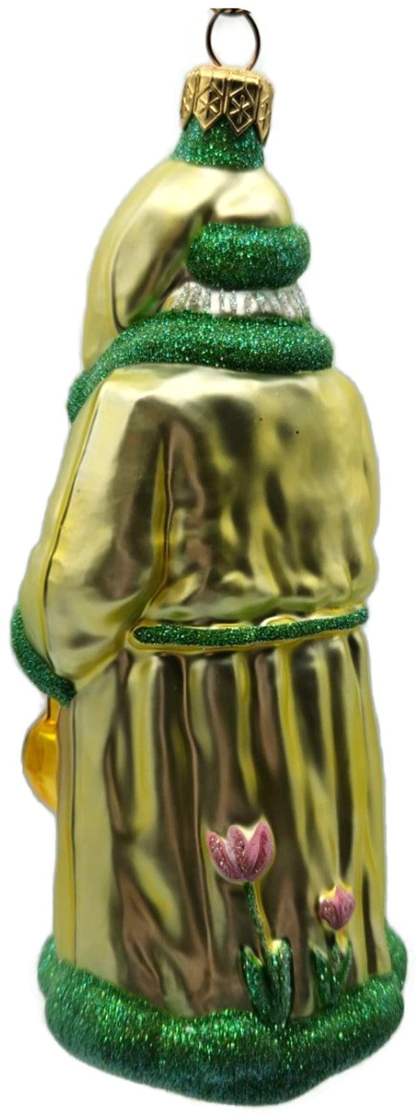 Patricia Breen Santa Dreams of Spring Yellow Spring Christmas Ornament 97406