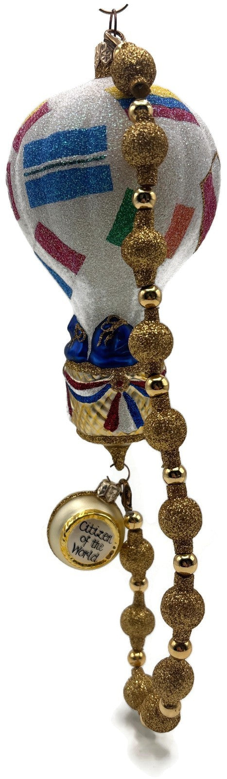 Patricia Breen Citizen of the World Hot Air Balloon Christmas Ornament 2000NM7