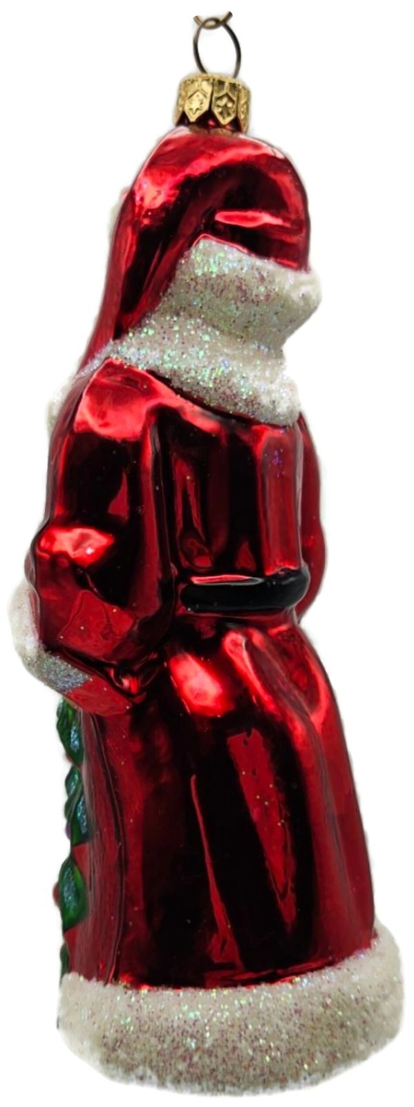 Christopher Radko Ruby Santa Red Christmas Tree Ornament 96 158 14