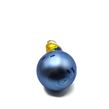 Patricia Breen Marinista Santa Matte Ball School of Fish Nautical Ornament 95297