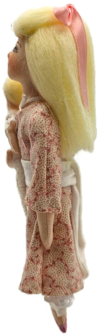 Gladys Boalt Clara Stahlbaum Nutcracker Doll Handmade Christmas Ornament USA6